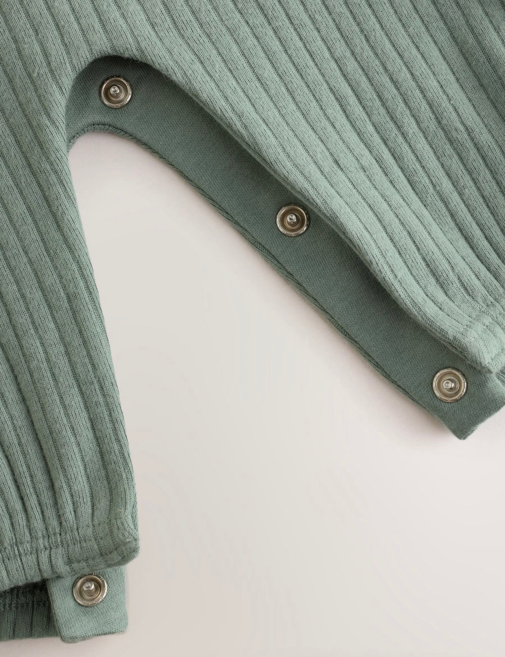 Green Jersey Dungaree and Bodysuit Baby Set