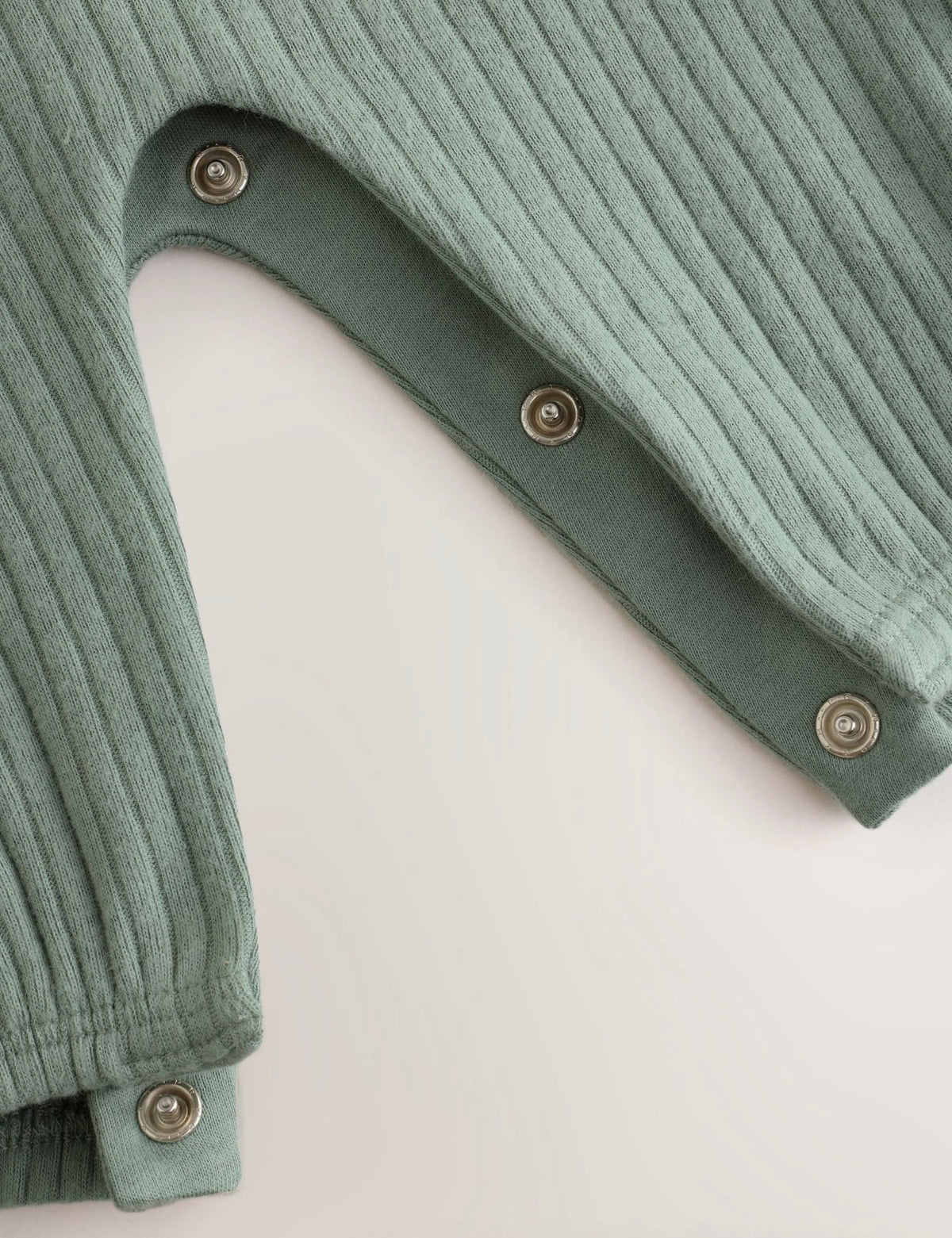 Green Jersey Dungaree and Bodysuit Baby Set