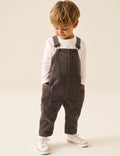 Red/Green Gingham Regular Fit
Corduroy Dungarees