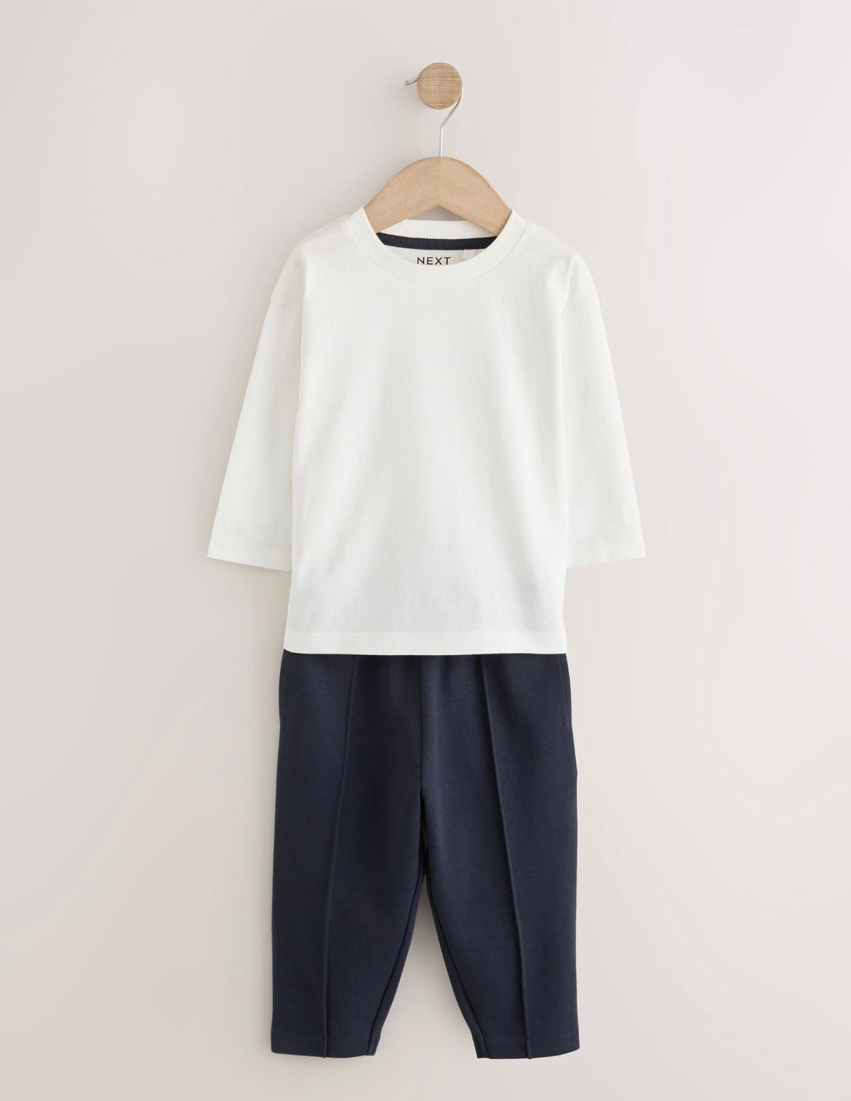 Navy Smart Jacket Top & Trousers Set 3