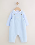 Blue Plain Cord Dungaree and Bodysuit
Baby Set