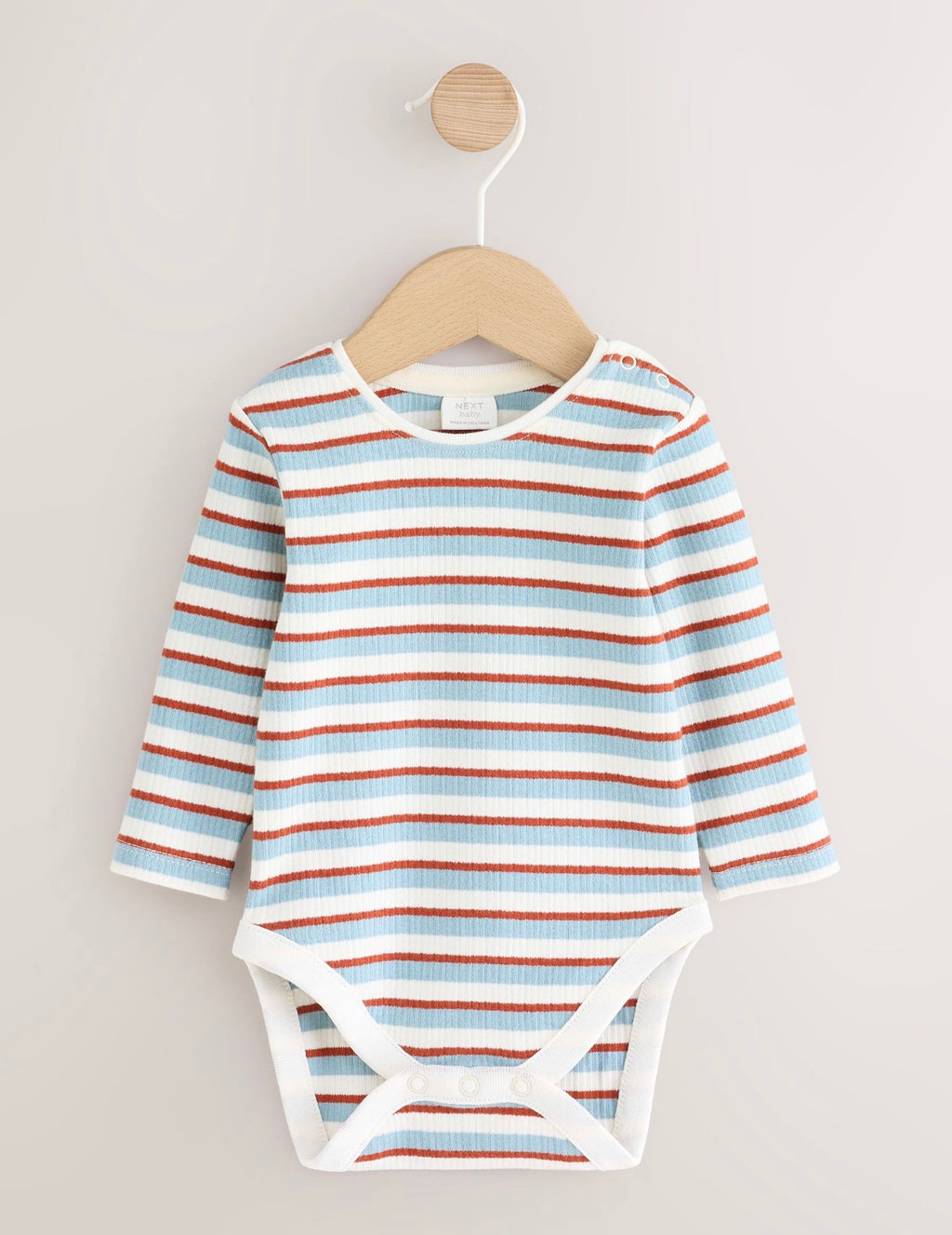 Blue Milk Club Denim Dungaree and Textured Bodysuit Baby Set