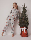 Grey Christmas Joggers Pyjamas 1Pack