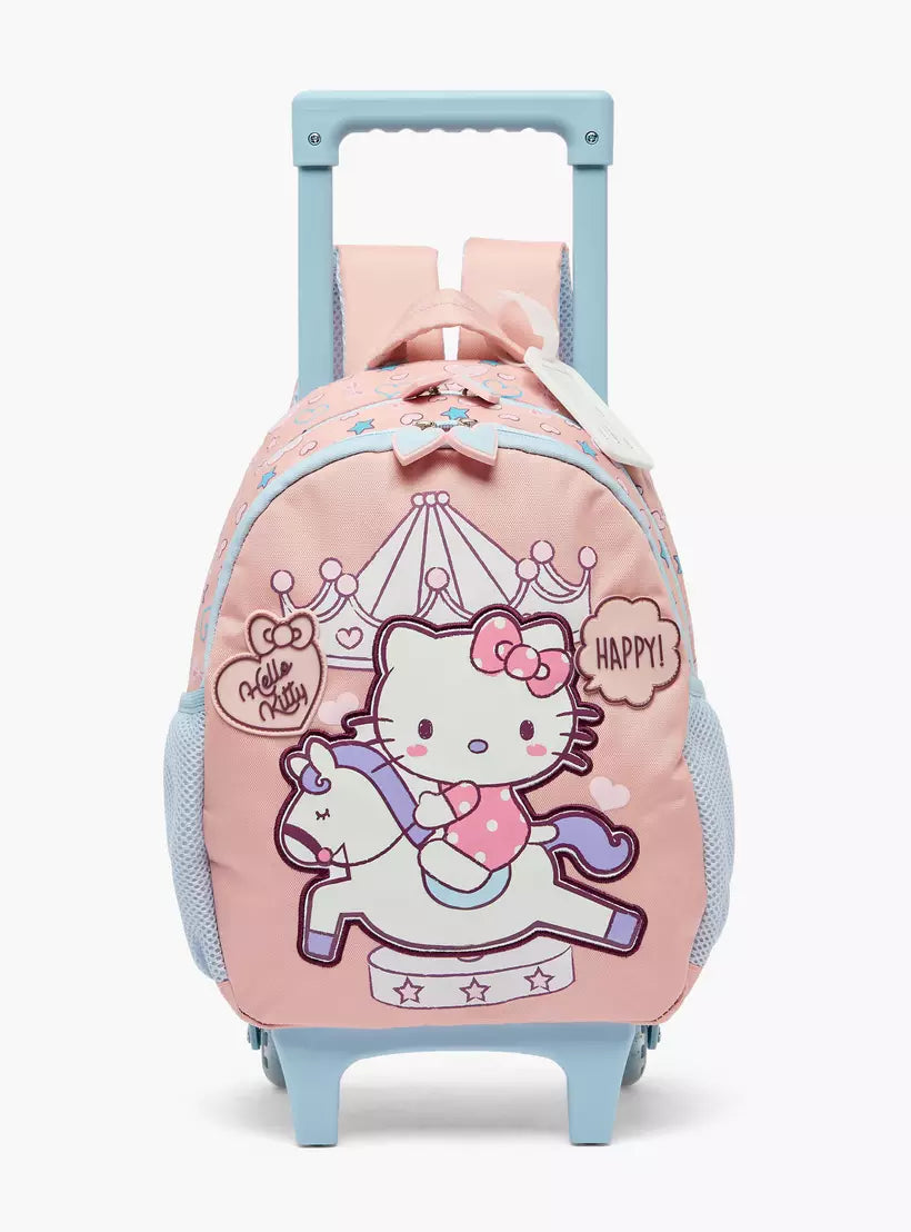 Sanrio Hello Kitty Print Trolley Bag 14 inches