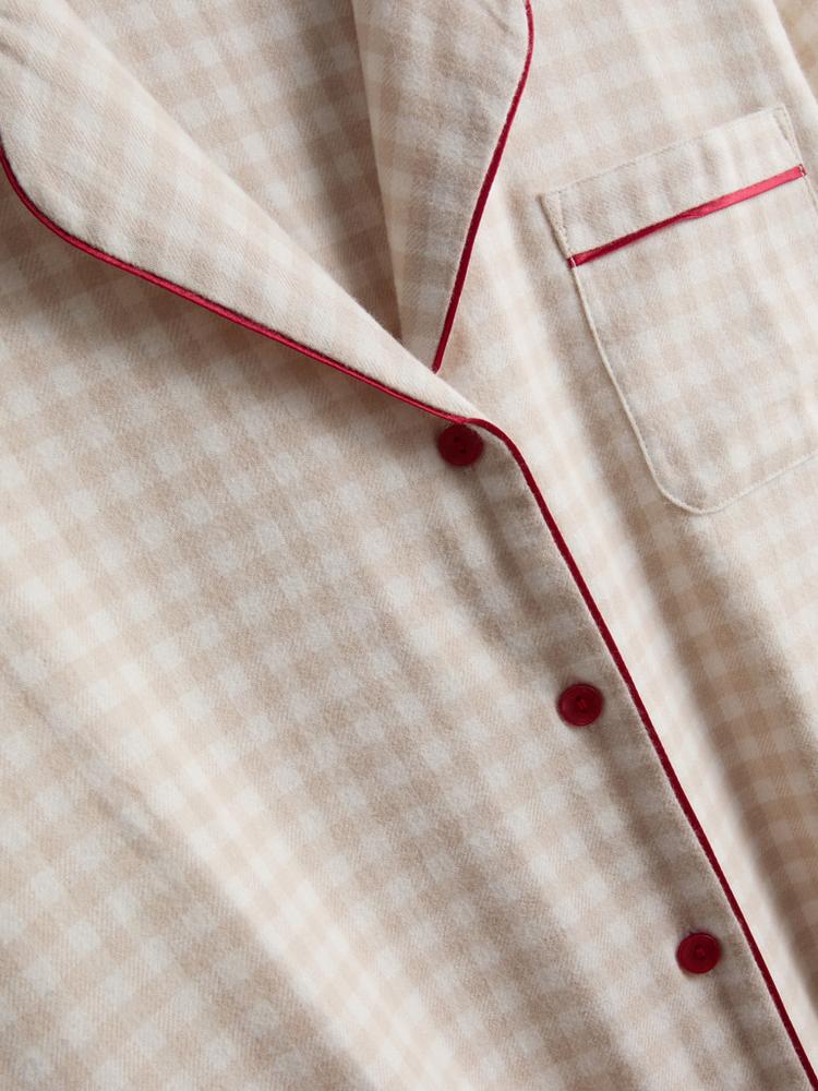 Primark Pure Cotton Flannel Boyfriend Pyjamas