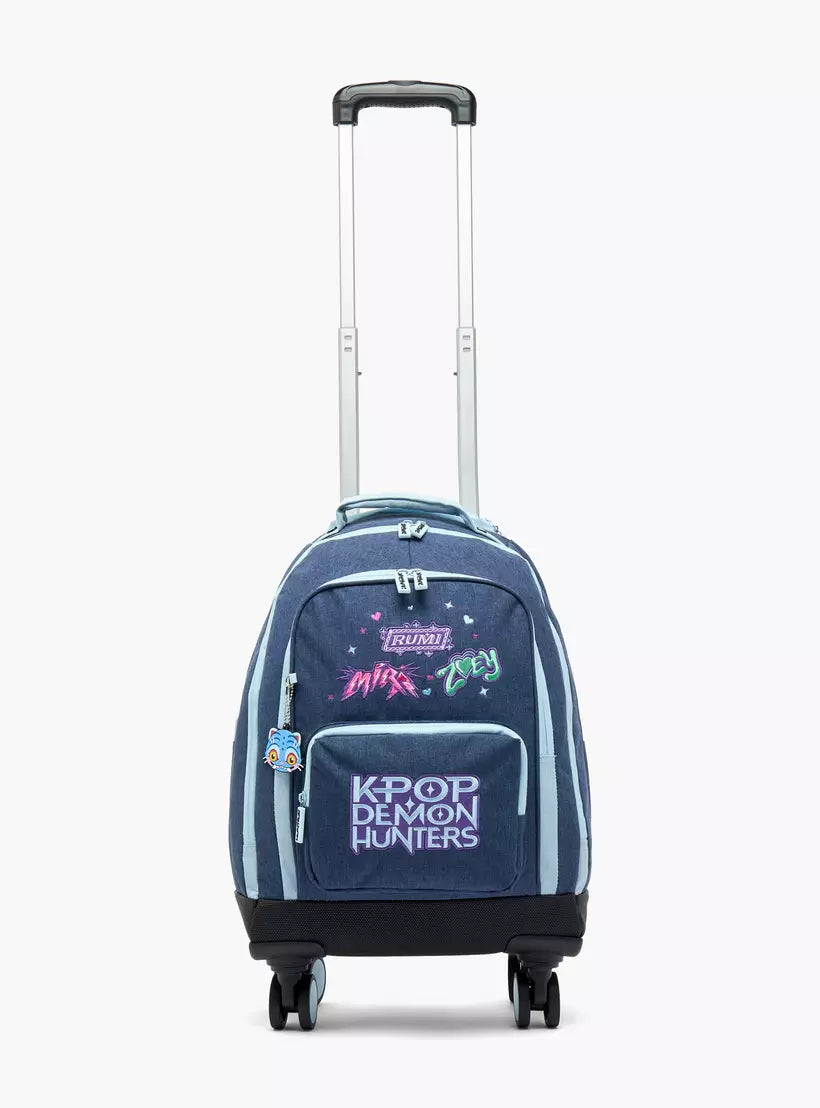 Netflix KPop Demon Hunters Print Trolley Bag 18 inches