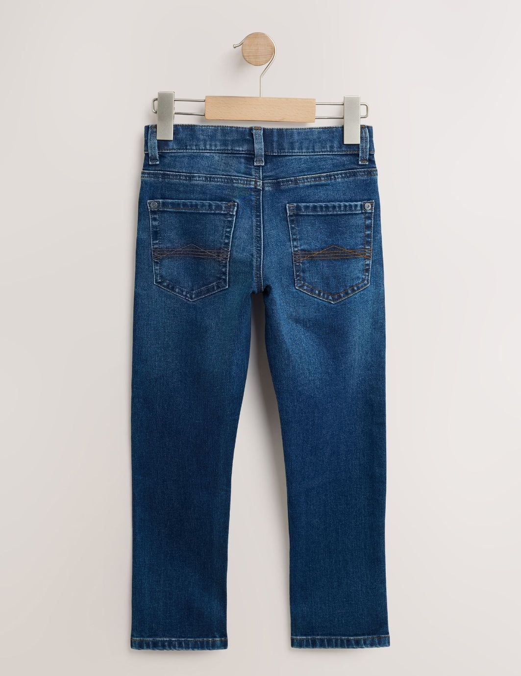 Indigo Blue Regular Fit Stretch Longer Leg Jeans