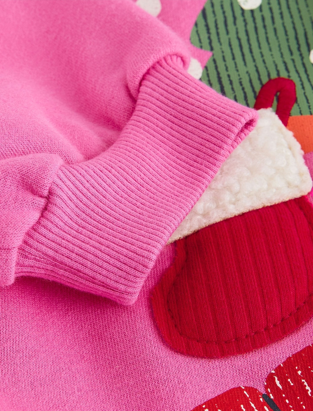 Bright Pink Christmas Crew Neck
Sweatshirt