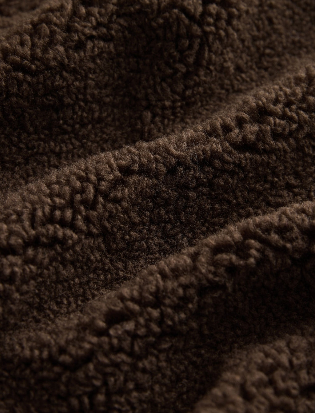 Chocolate Brown Hooded Fleece