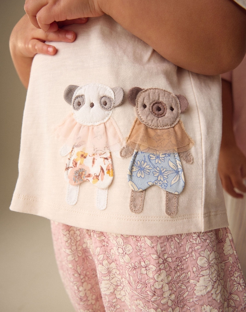 Pink/Blue Top & Trousers Set 
2Pack