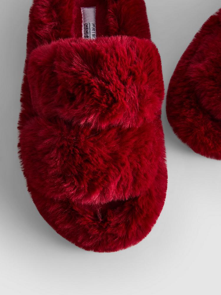 PrimarkDouble Strap Fluffy Slippers
