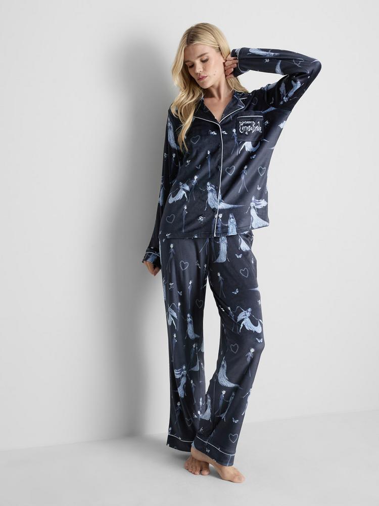 Primark Disney's Tim Burton's The Corpse Bride Plush Boyfriend Pyjamas