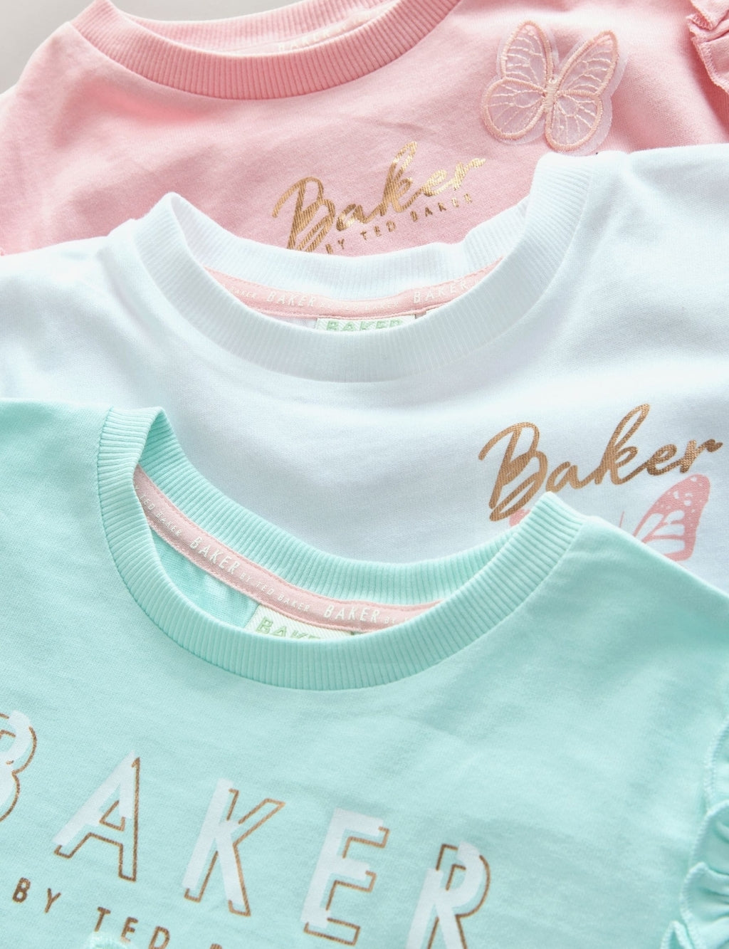 Baker by Ted BakerFrill 3D
Butterfly T-Shirts 3 Pack