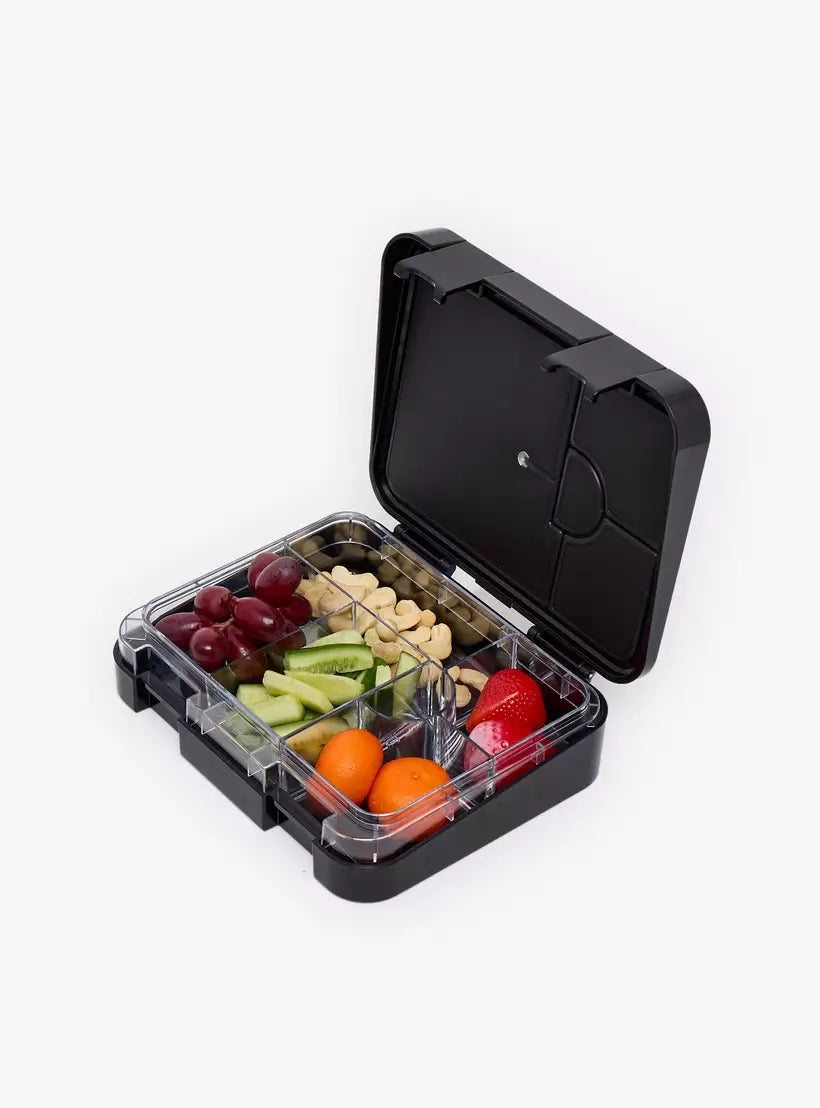 Sanrio Kuromi Print Bento Lunch Box for Girls with Clip Lock Lid