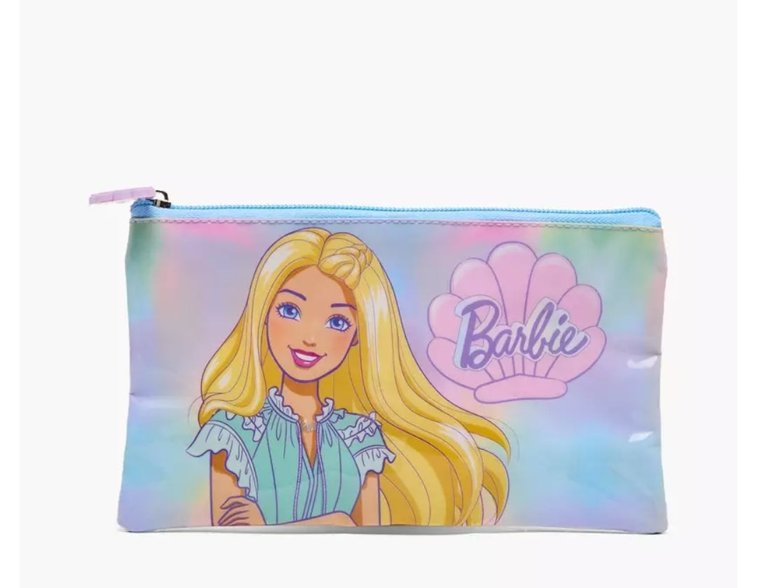 Barbie Print 5-Piece School Trolley Bag Set 16 inch