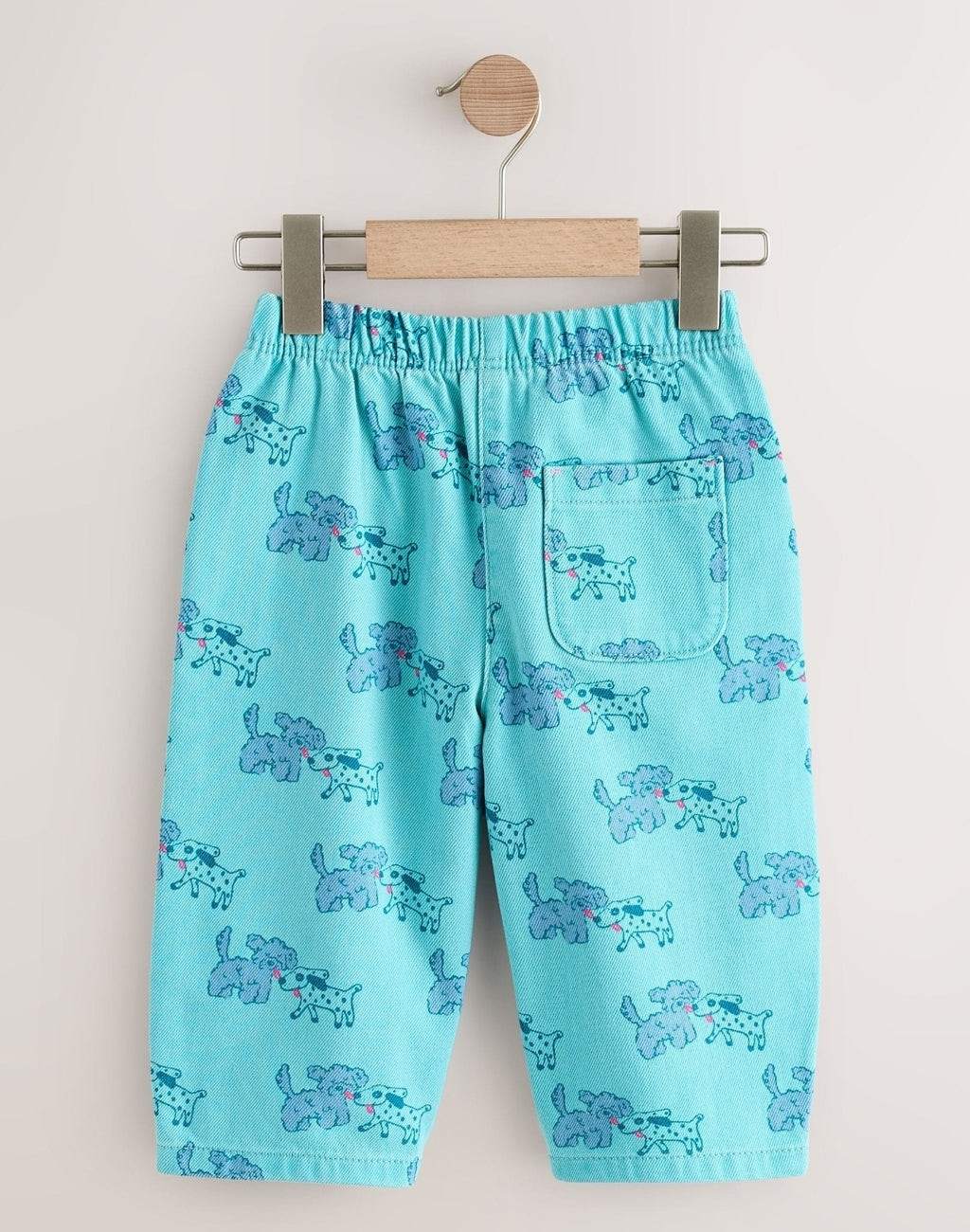 Blue Dog Printed Jeans