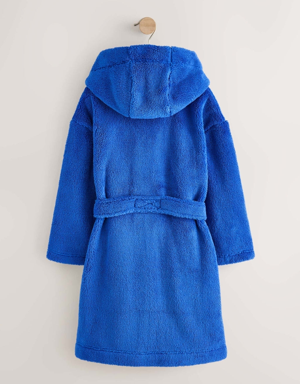 Cobalt Blue Fleece Robe