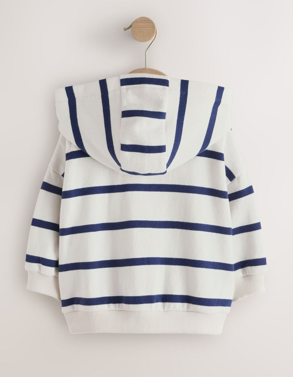 Navy/White Stripe Hoodie