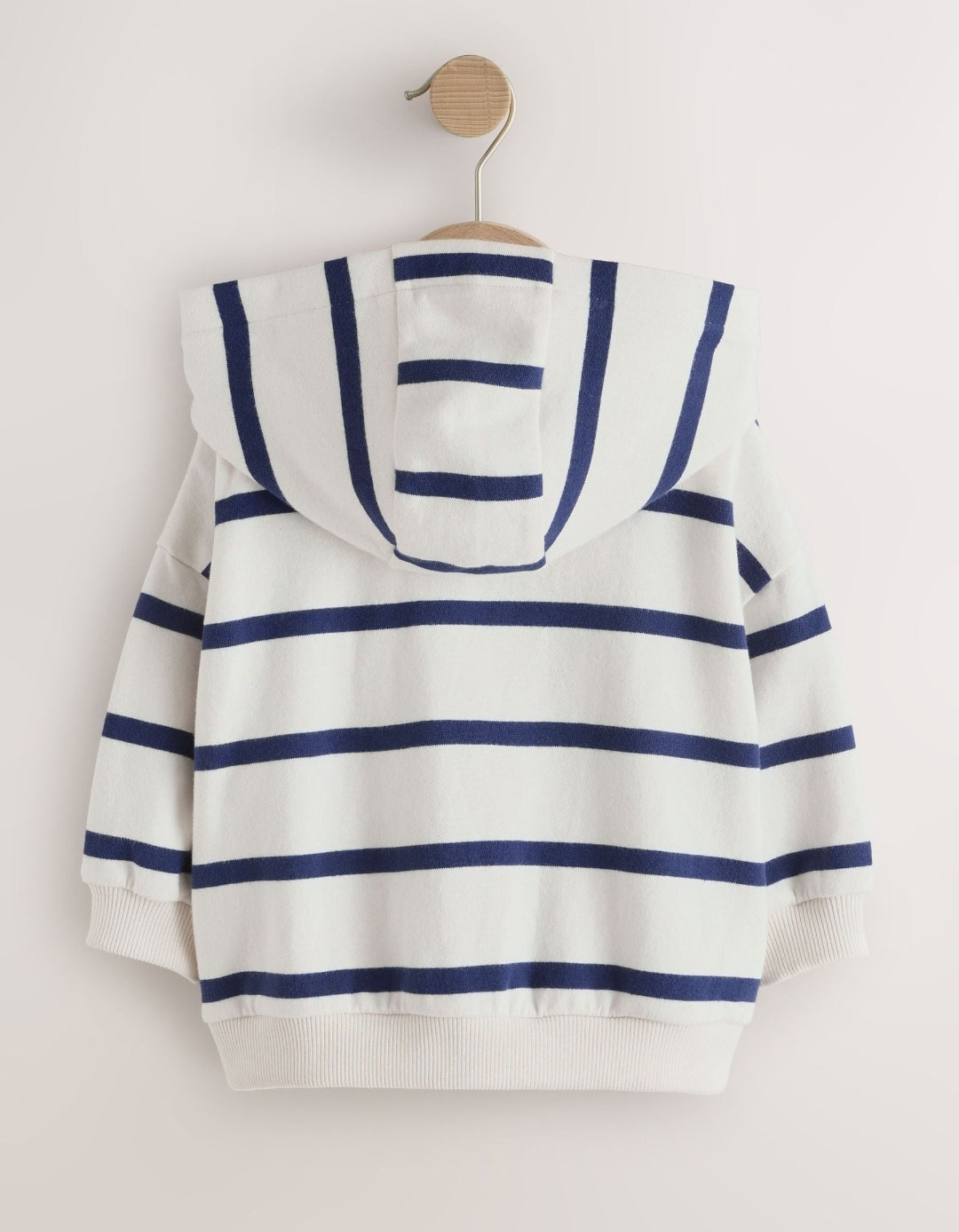 Navy/White Stripe Hoodie