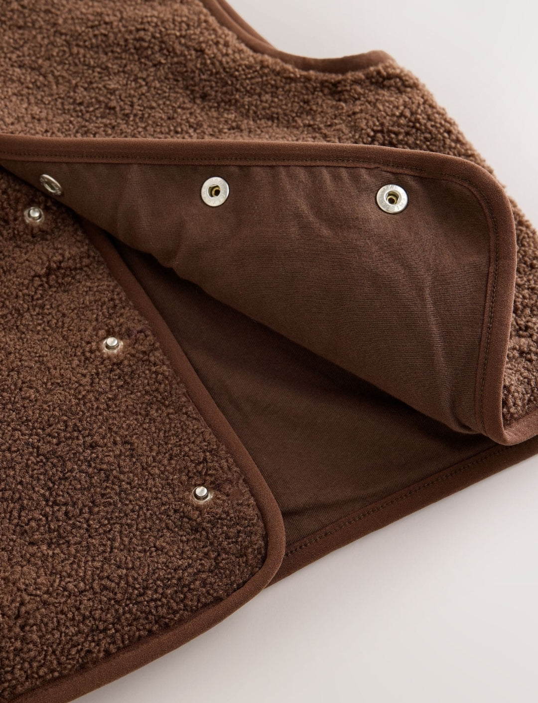 Chocolate Brown Gilet Fleece