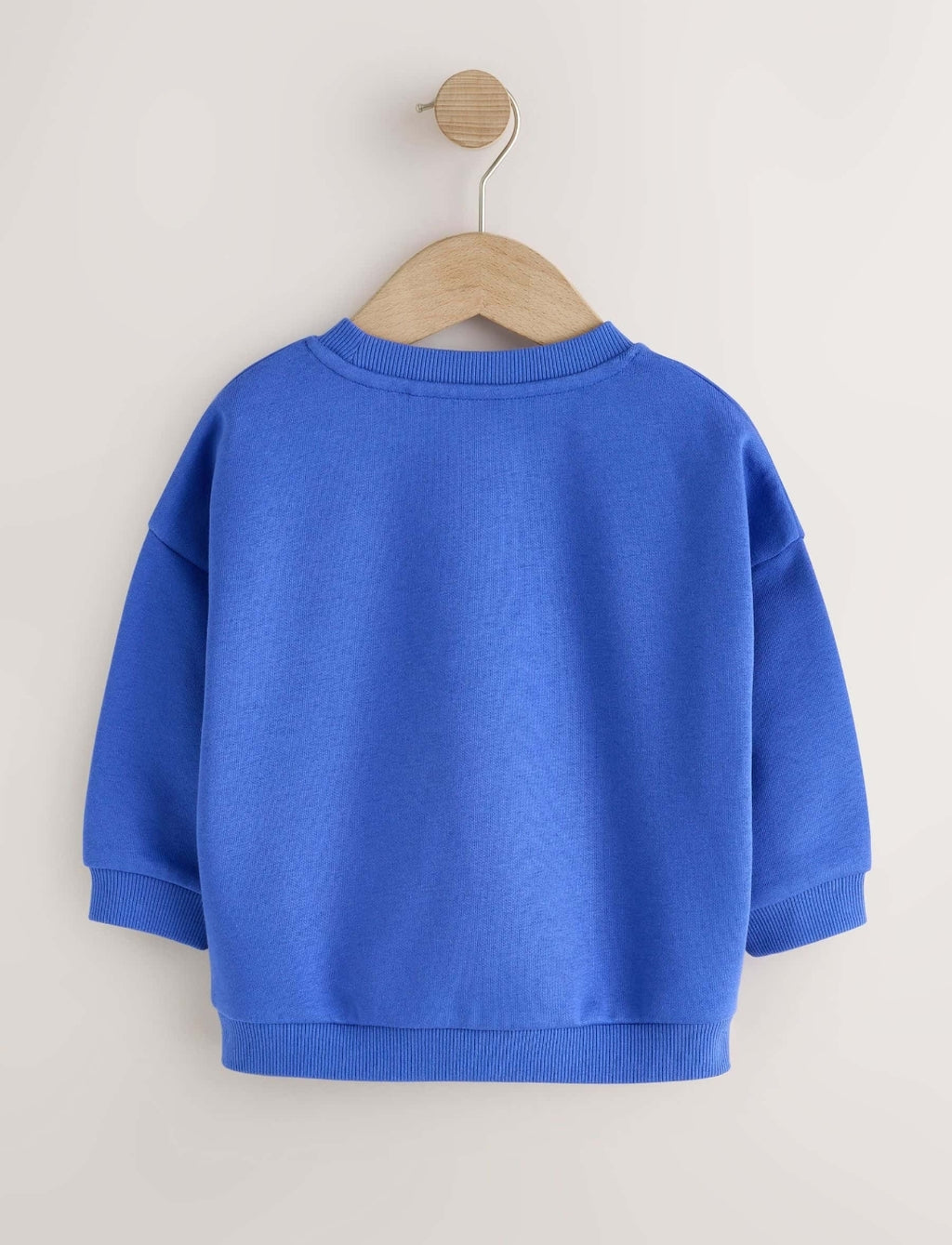 Colbalt Blue Best Brother Printed Crew Neck SweatTop