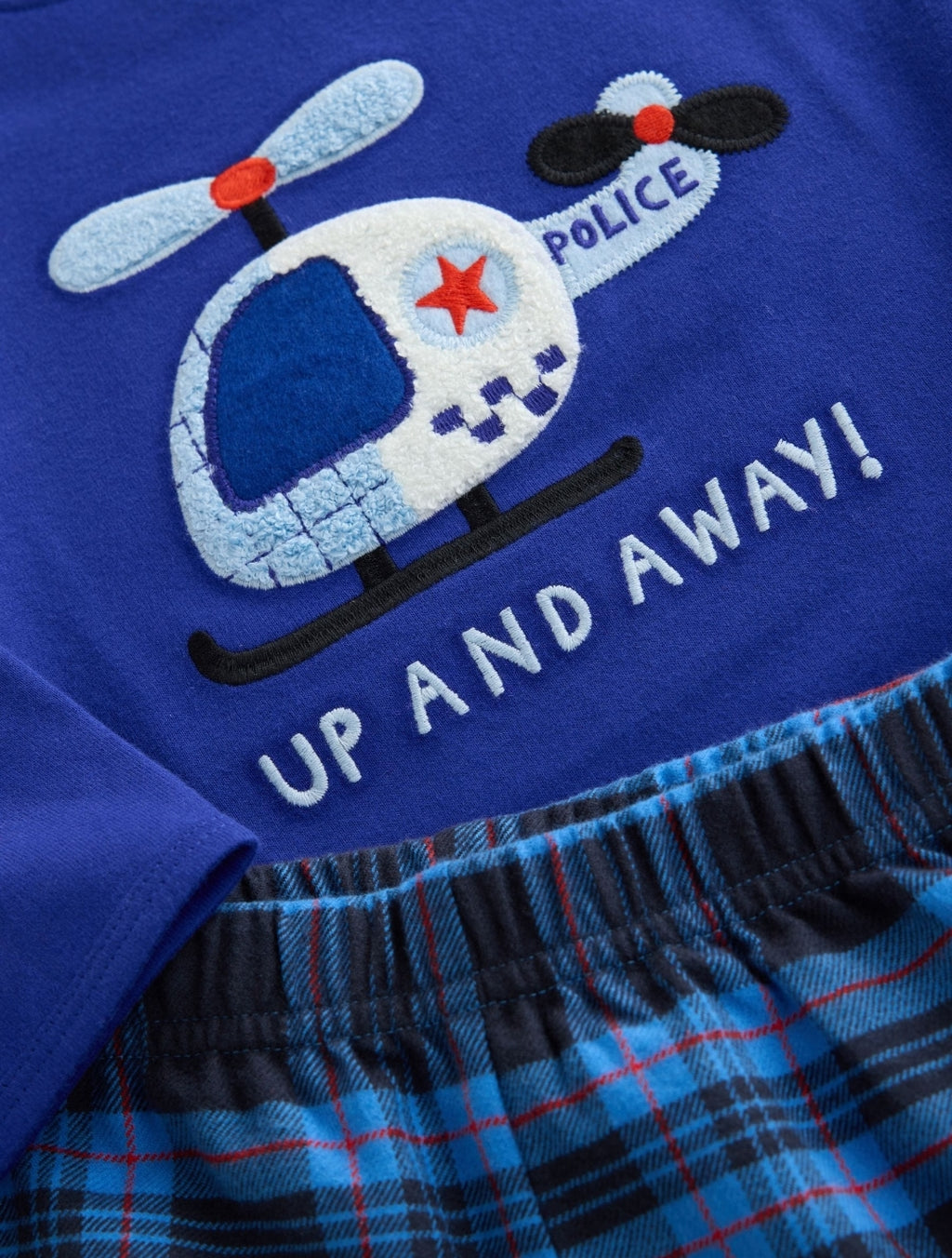 Blue Ribbon Wrapped Pyjamas Gift Set