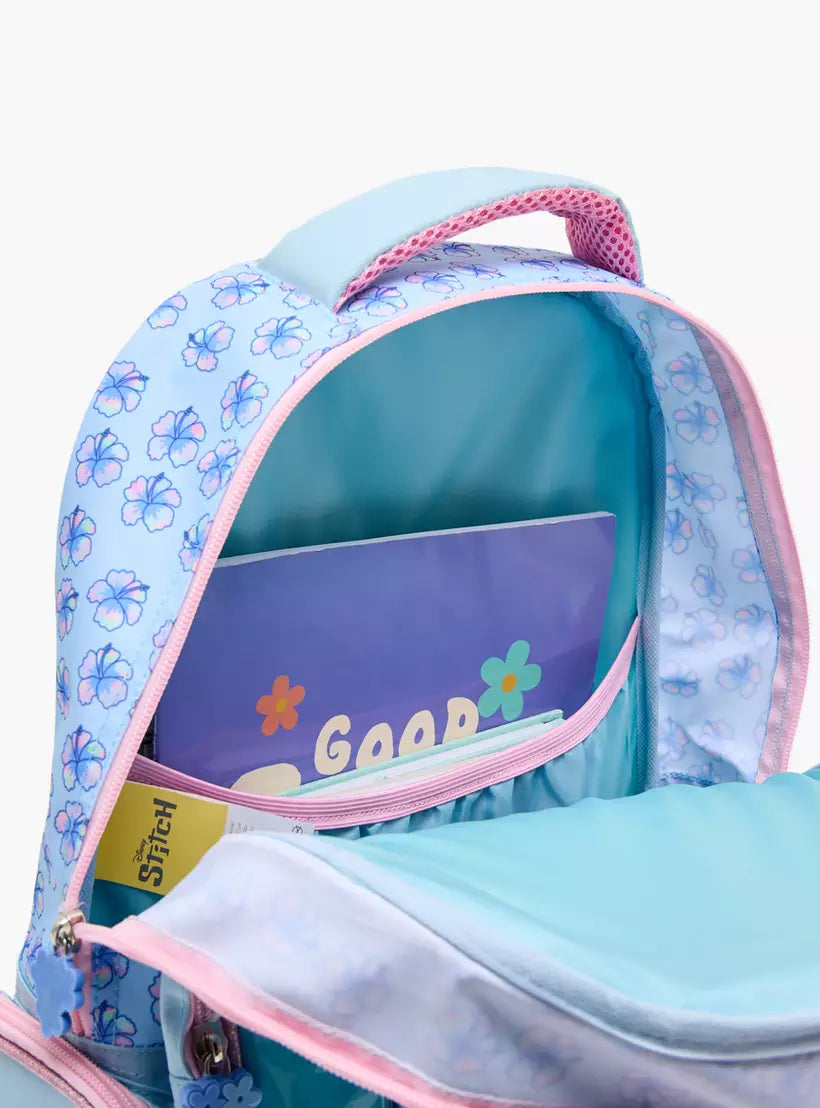 Disney Stitch Print 5-Piece School Backpack Set 16 inches