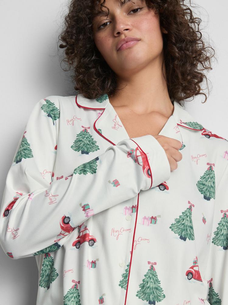 Primark Christmas Printed Boyfriend Pyjamas