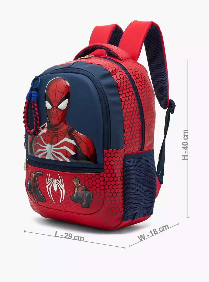 Spider-Man Print Backpack 16 inches