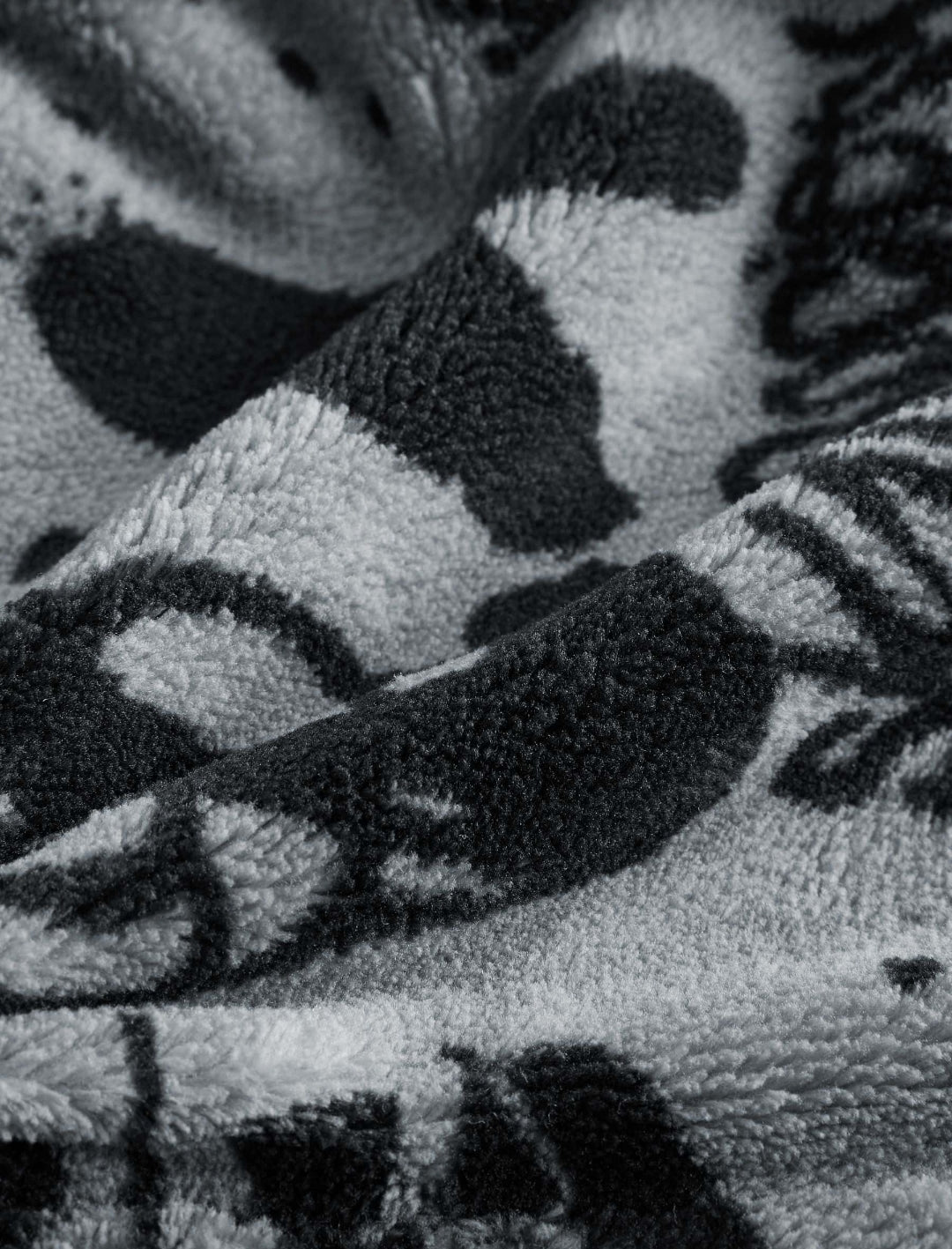 Grey/Black Grafitti Fleece All-In-One