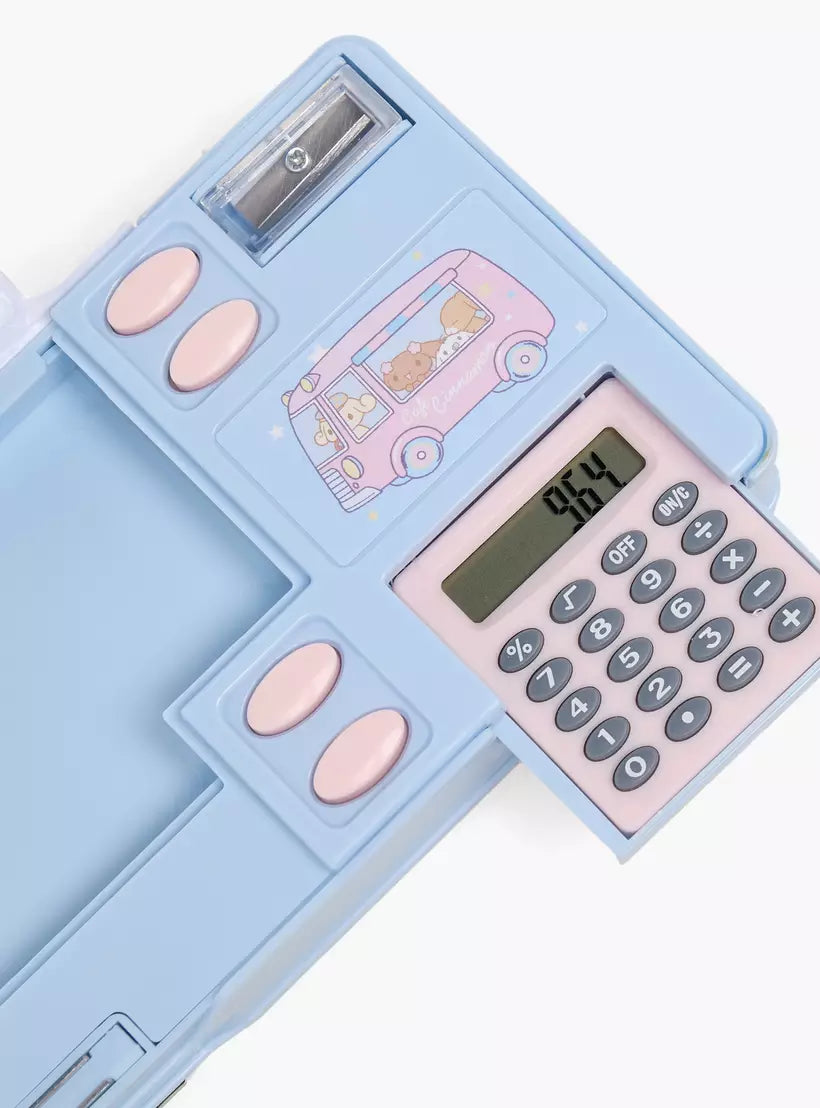 Sanrio Cinnamoroll Print Pencil Case with Calculator