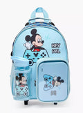 Disney Mickey Mouse 3-Piece School Trolley Bag Set for Boys 14 inches