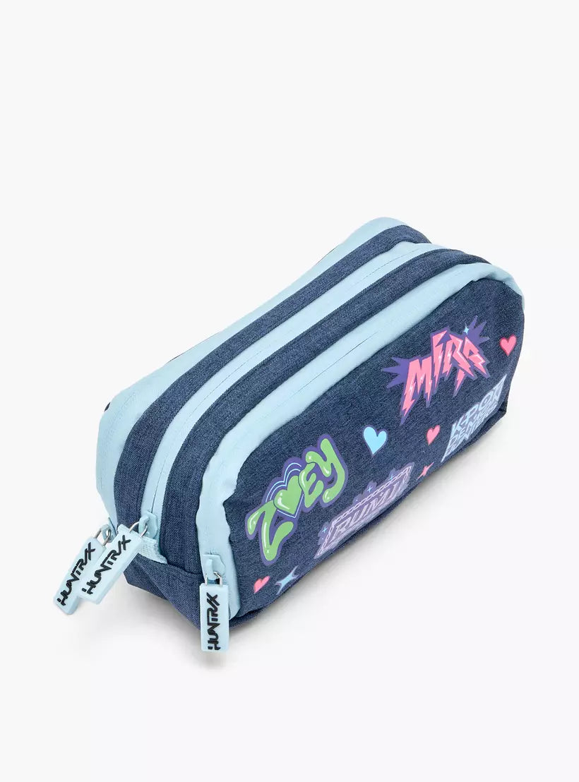 Netflix KPop Demon Hunters Print Pencil Pouch with 3 Compartments