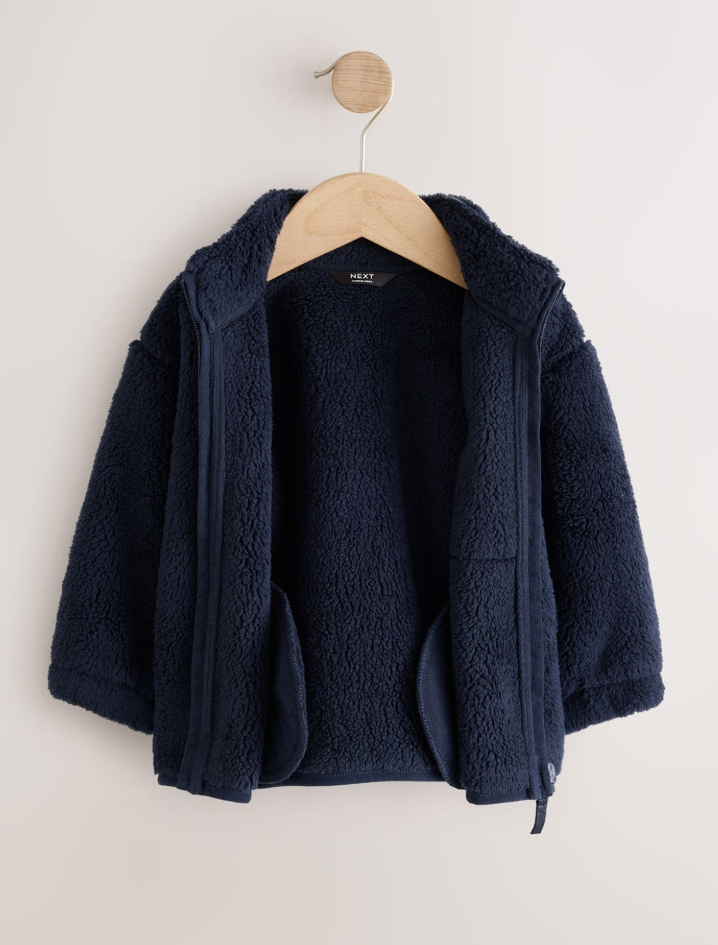 NavyZip UpFleece
