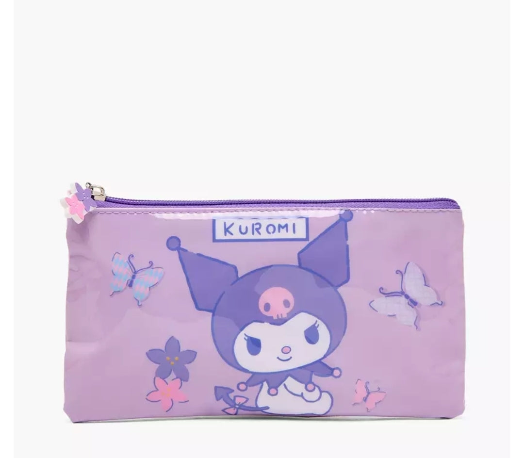 Sanrio Kuromi 5-Piece School Trolley Bag Set 16 inches
