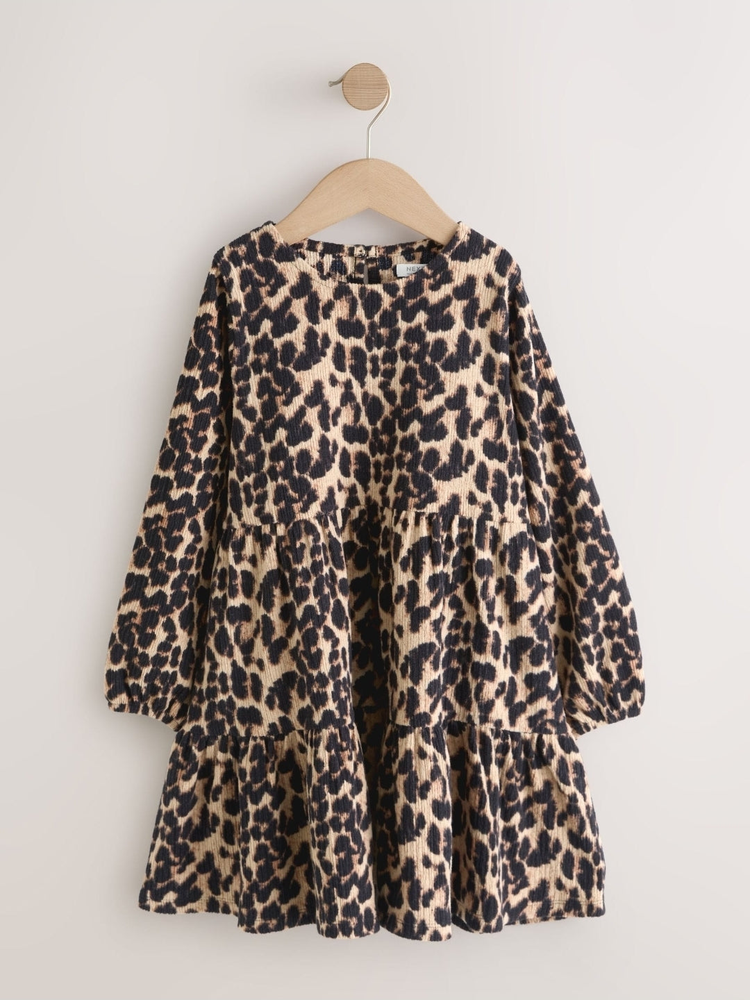 Animal Print Long Sleeve Jersey
Dress