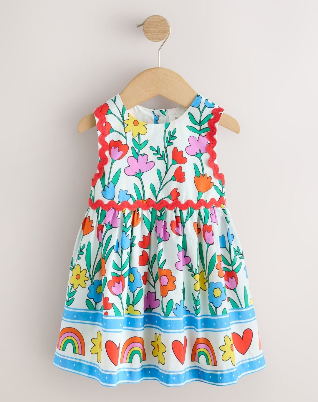 Multi Bright Ric Rac Dress