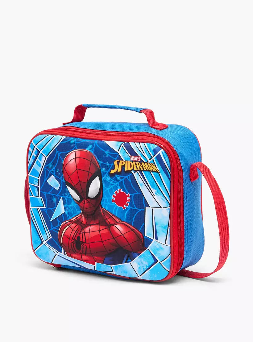Spider-Man Print 3-Piece School Trolley Bag Set 14 inches