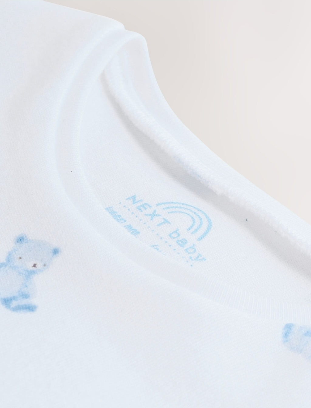 Blue Bear Cord Dungarees and Bodysuit Set