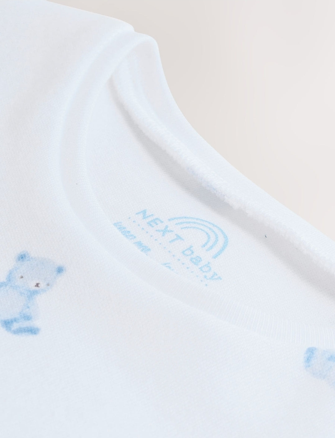 Blue Bear Cord Dungarees and Bodysuit Set