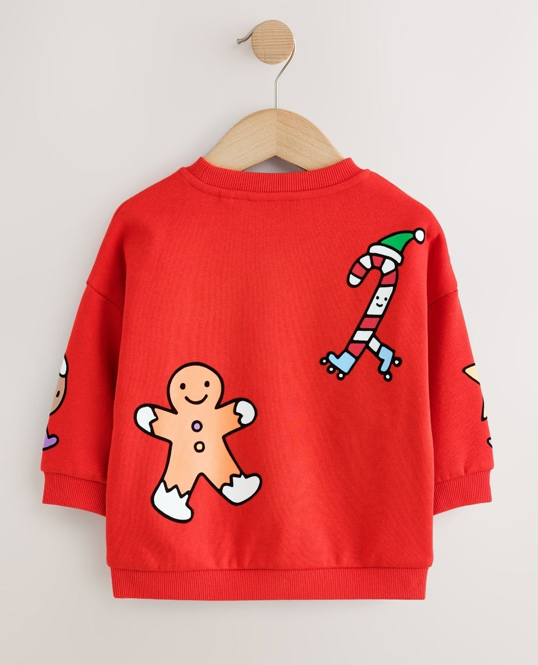 Red Christmas Crew Neck SweatTop