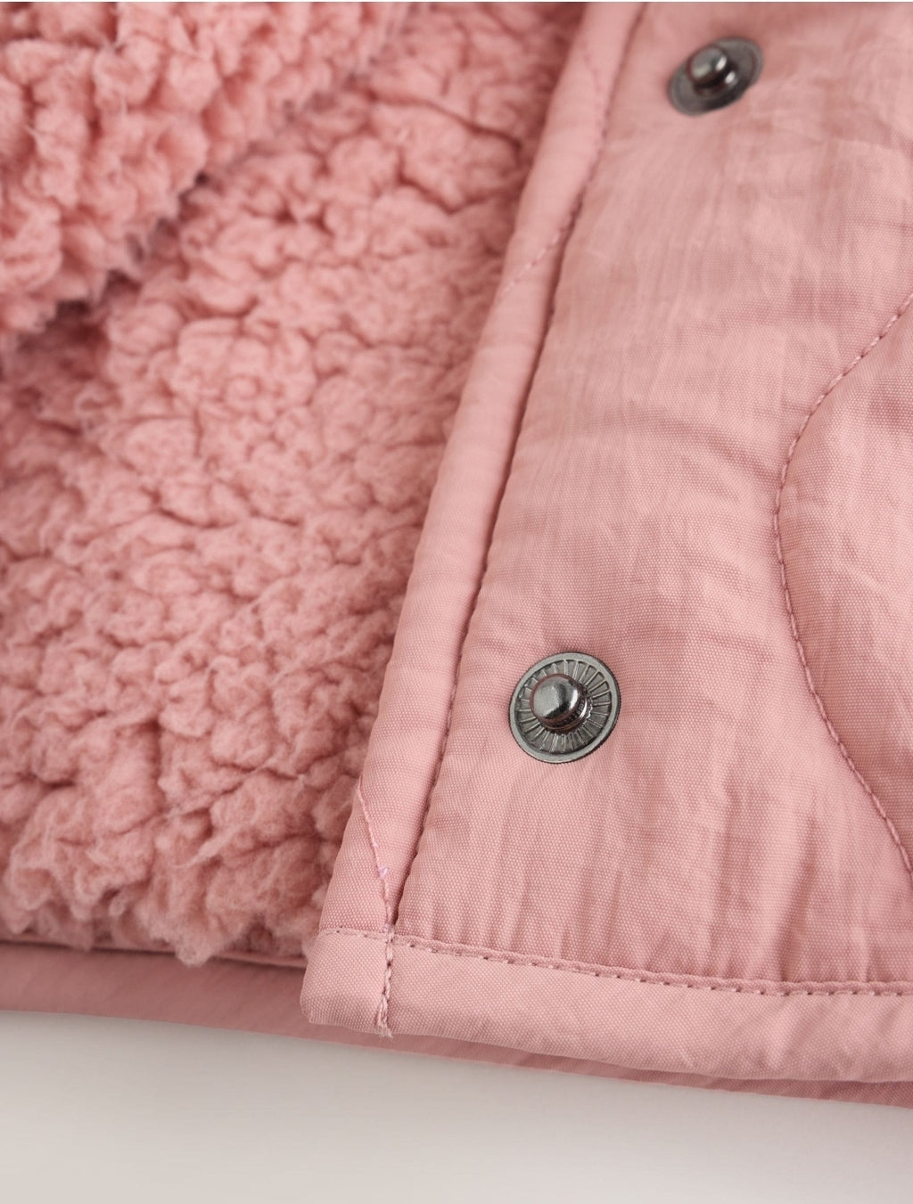 Pink Quilted Puffer Baby Jacket