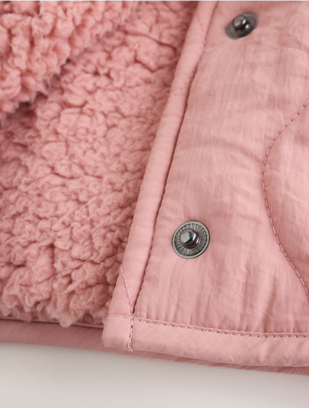 Pink Quilted Puffer Baby Jacket