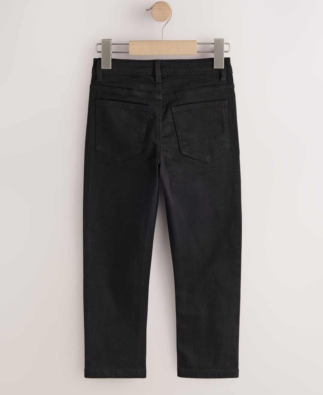 Black Regular Fit Stretch Longer
Leg Jeans