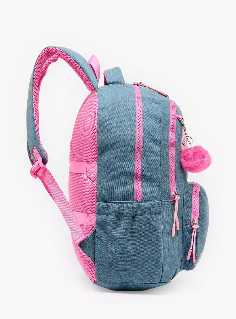Barbie Print Backpack 17 inches