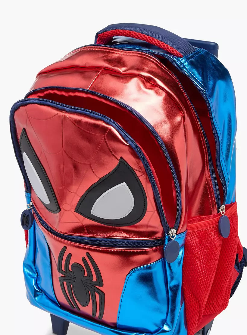 Spider-Man Print Trolley Backpack 16 inches