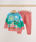 Bright Farm Character Knitted Scene Jumper and Leggings Baby