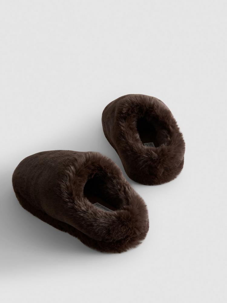 Primark Faux Fur Mule Slippers