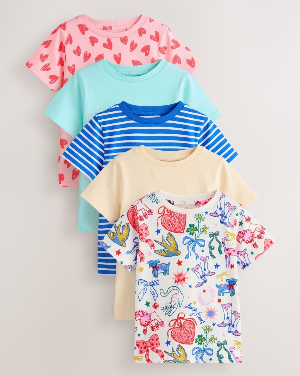 Bright Charm 5 Pack
T-Shirts