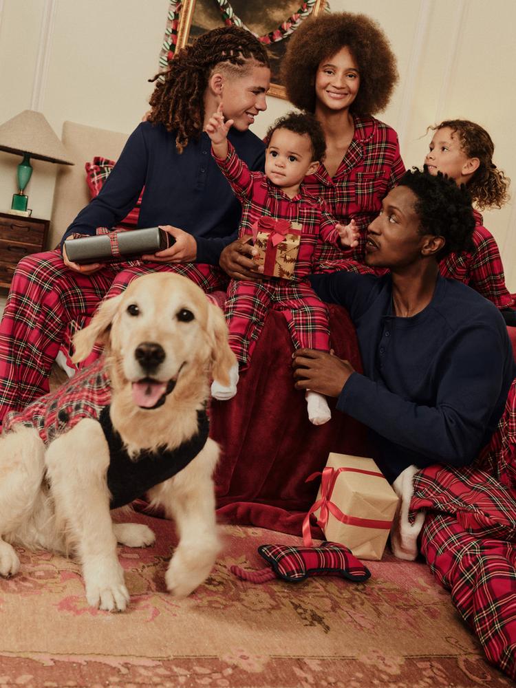 Primark Kids’ Pure Cotton Tartan Family Christmas Pyjamas